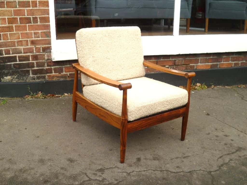 Danish rosewood armchair