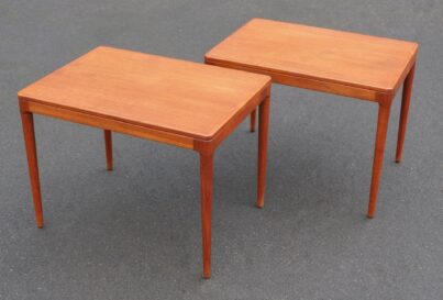 Pair of Arne Hovmand Olsen Teak Side Tables