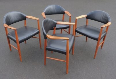 Kurt Olsen Model 223 Teak Armchairs 1955