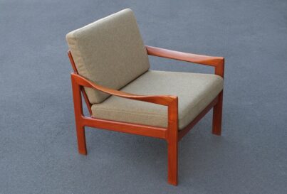 Illum Wikkelso for Eilersen, Pair of Armchairs.