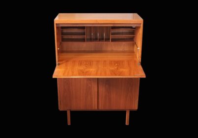 1960's British Teak Fall Front Desk