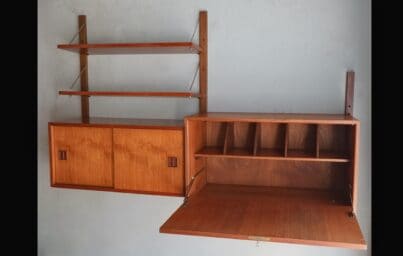 Randers Mobelfabrik PS Teak Wall System 1960's